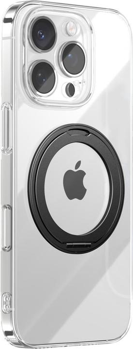 Produktbild Joyroom JR-16JL6 Ultra-Thin Magnetic Phone Case with 360° Rotatable Ring Stand for iP 16 Pro - Black (Apple iPhone 16 Pro)