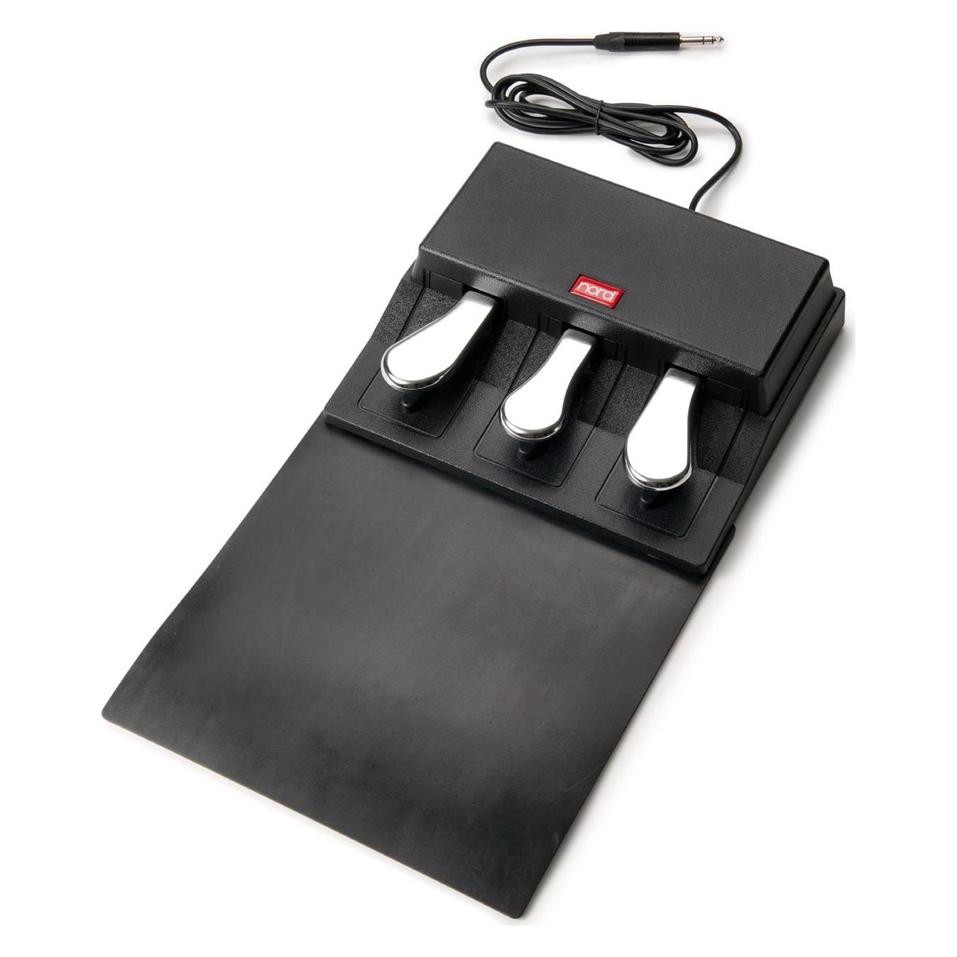 Nord Drievoudig Pedaal, Accessoires Voor Toetseninstrumenten, Zwart, Zilver