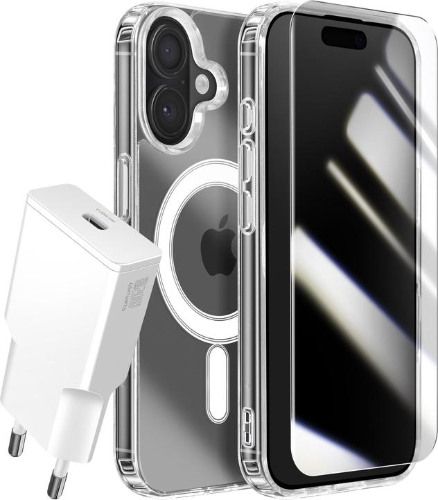 Actual product image 4smarts 3in1 Premium Starter Set für Apple iPhone 17 MagSafe-kompatibel (Apple iPhone 17)