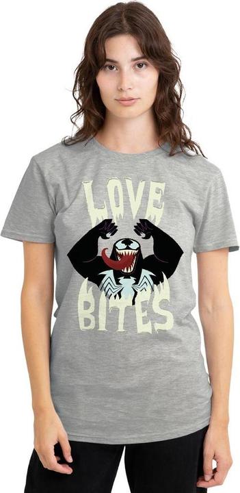 Produktbild Venom Love Bites TShirt meliert Valentinstag (S)