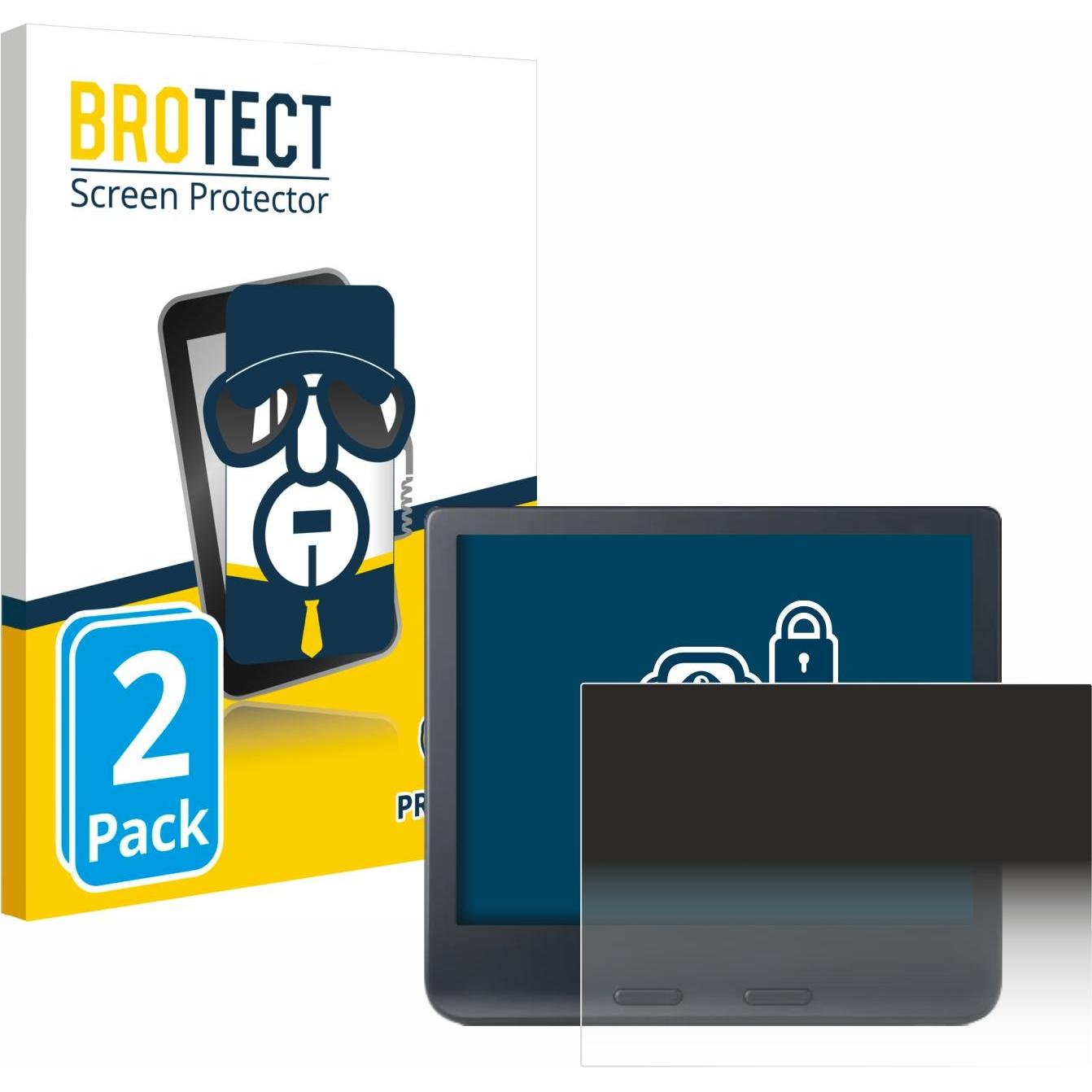 Thumbnail - BROTECT Sichtschutzfolie Anti-Spy Privacy Folie Blaulicht-Schutz, eReader Zubehör, Blau