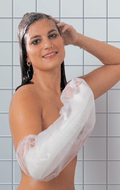 Immagine prodotto AquaBella Protezione dell'acqua della doccia per le gambe lunghe degli adulti (2 x)