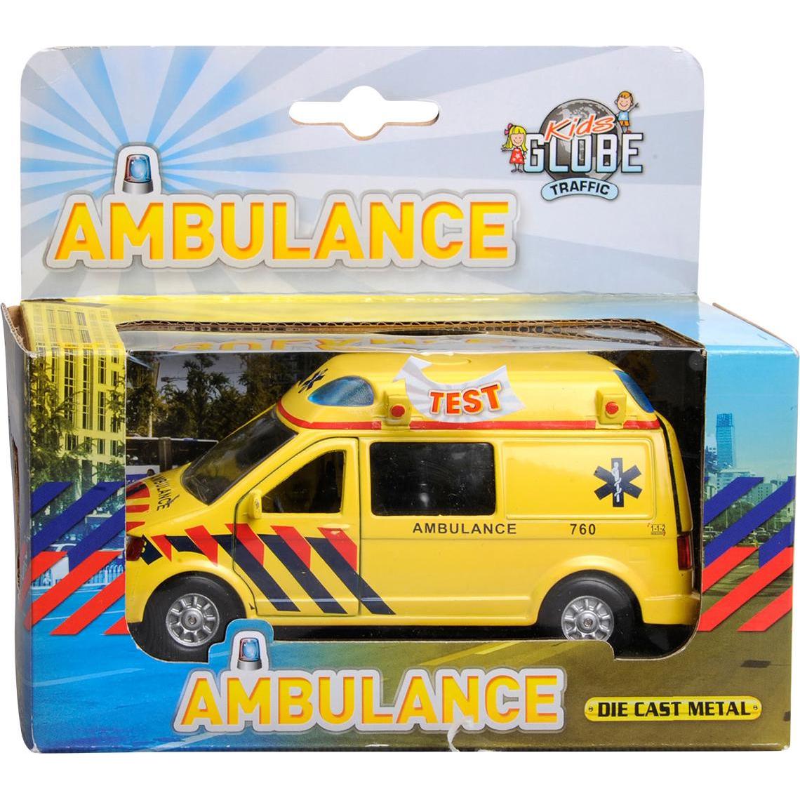 Thumbnail - Sombo Die Cast Ambulanz Pull-Back