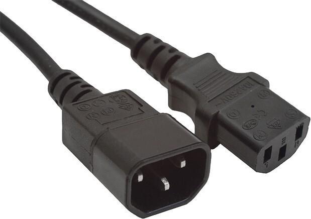 Actual product image Gembird PC-189-VDE Power supply extension cable (1.80 m)