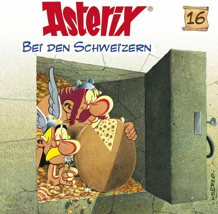Actual product image Asterix 16: Asterix with the Swiss (René/Uderzo, Goscinny, Albert, German)