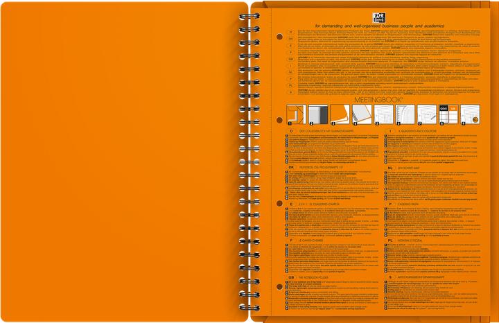 Actual product image Oxford Meetingbook (A4+, Lined, Soft cover)