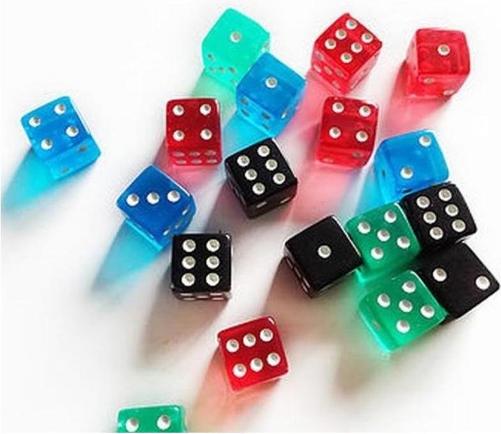 FG024 - Tumblin-Dice: Würfelset 18 x Basis Würfel