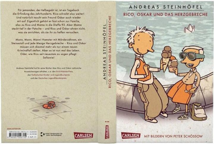 Produktbild Rico, Oskar und das Herzgebreche (Peter Schössow, Andreas Steinhöfel, Deutsch)