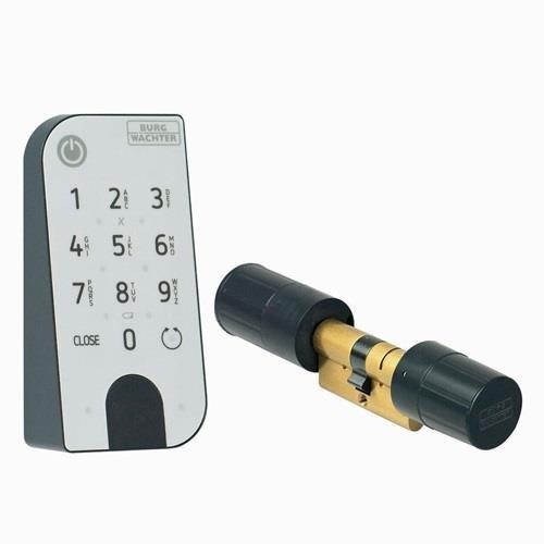 Actual product image Burg Wächter ENTRYhome 5001 PIN wireless door lock (Bluetooth, Smartphone, Electronic numerical code)