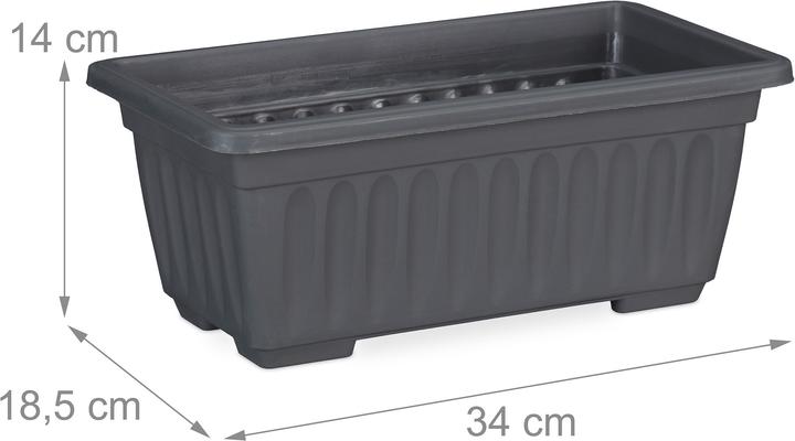 Actual product image Relaxdays Flower box (34 cm)
