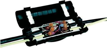 Produktbild 3M OneStep Muffe OSLC 2in/2out für 10 DA, 1 Stück OSLC-222T, Mit Kabelbinder, Länge: 150 mm, Breite: 5 (Kunststoffkabelbinder, 150 mm, 1 Stk.)