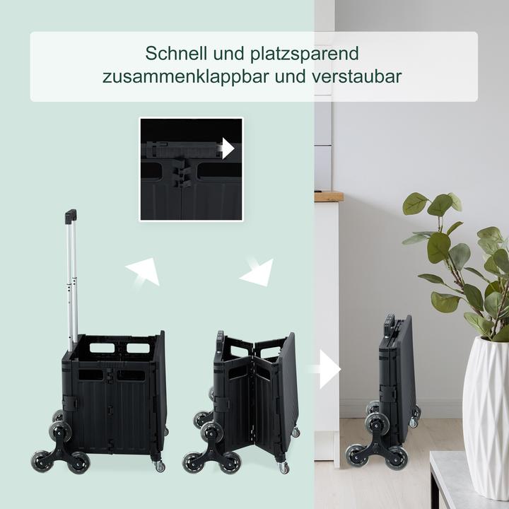 Produktbild Relaxdays Einkaufstrolley