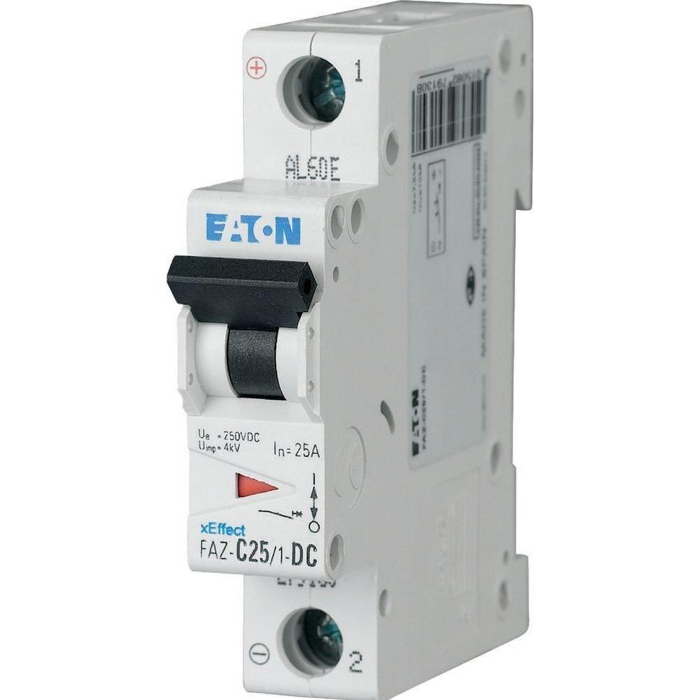 Eaton, Schutzschalter, MCB, 3A, C-type, 1Pole, 10kA (DC)