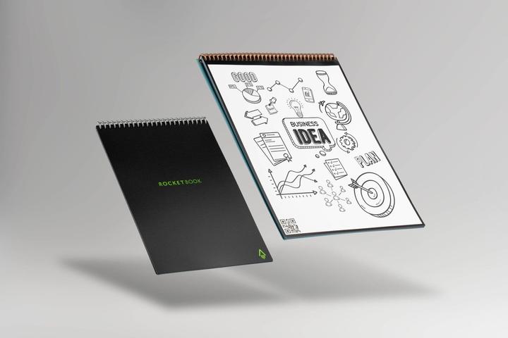 Image du produit Rocketbook Retournez (A5, À rayures, Couverture souple)