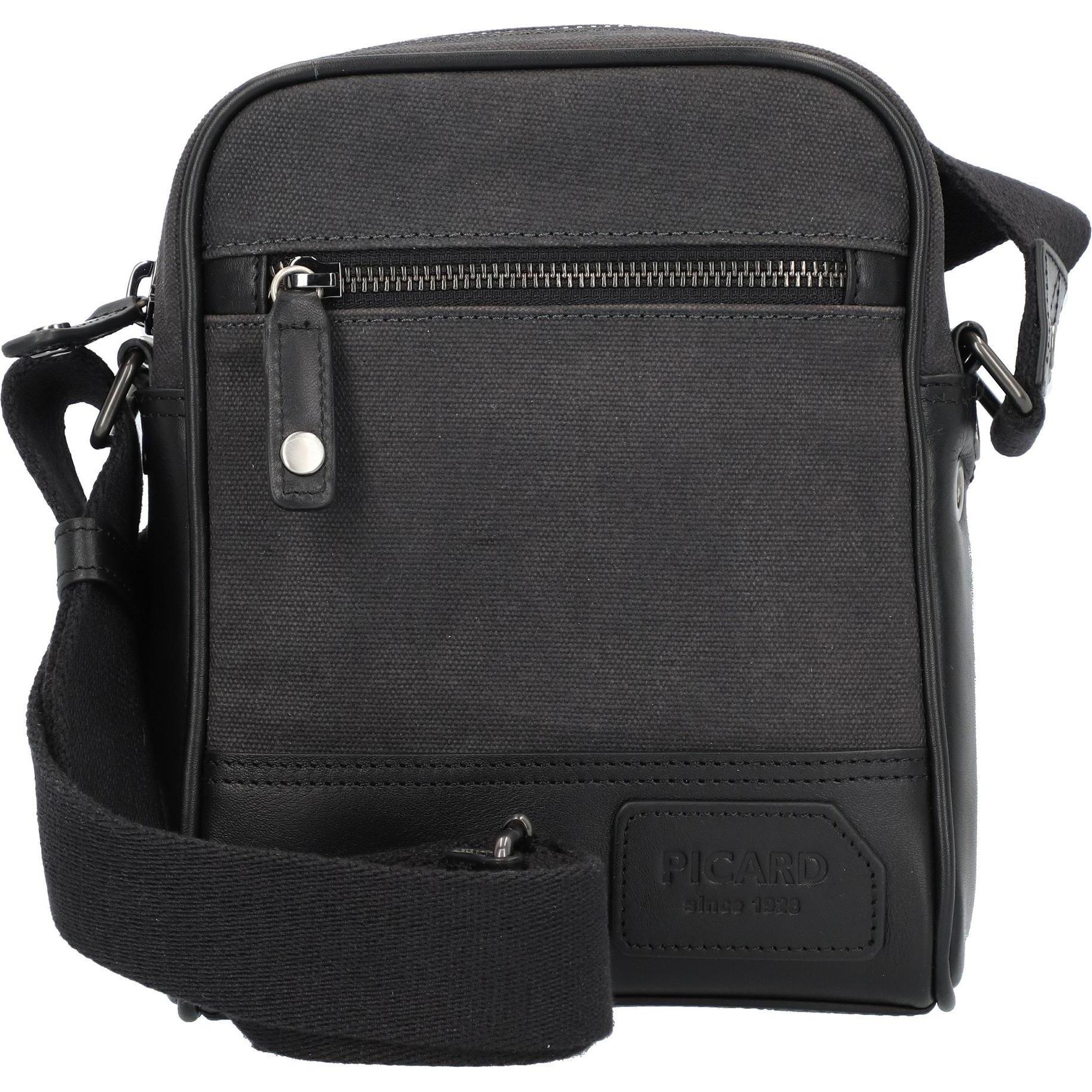 Picard, Handtasche, The Force Umhängetasche 17 cm, Grau