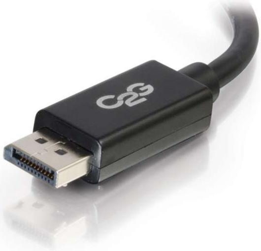 Produktbild C2G DisplayPort-Kabel, 8K, Stecker auf Stecker, Schwarz, 1,82 m, 54401 (1.83 m)