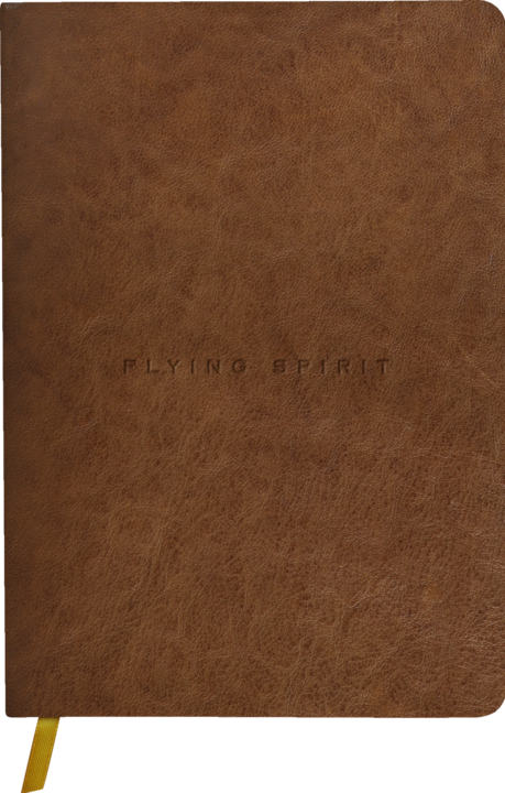 Actual product image Clairefontaine Flying Spirit Notebook (A5, Hardcover)