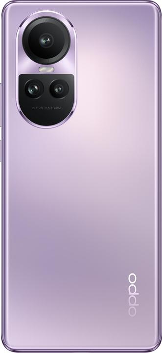 Actual product image OPPO 10 Pro 5G (256 GB, Glossy Purple, 6.70", Dual SIM, 5G)