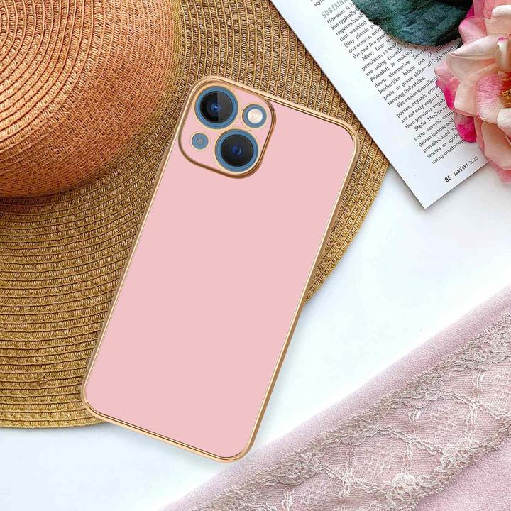 Actual product image Cadorabo Case for Apple iPhone 13 MINI in TPU with camera protection LM130 Style (Apple iPhone 13 mini)