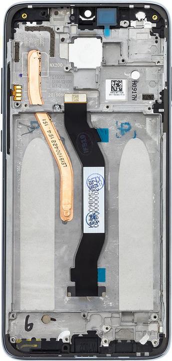 Actual product image Xiaomi LCD Display + Touch Unit + Front Cover for Redmi Note 8 Pro Black (Display, Xiaomi Redmi Note 8 Pro)