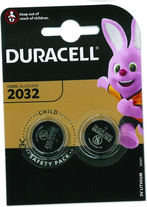 Produktbild Duracell Lithium Knopfzellen (2 Stk., CR2032, 230 mAh)