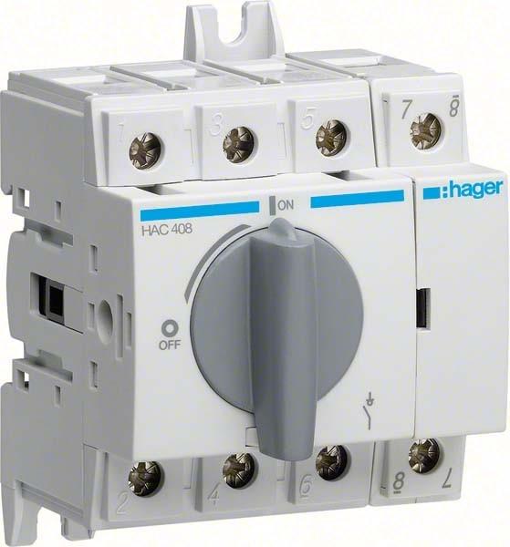 Image du produit Hager HAC306 Interrupteur+sectionneur 3P 63A