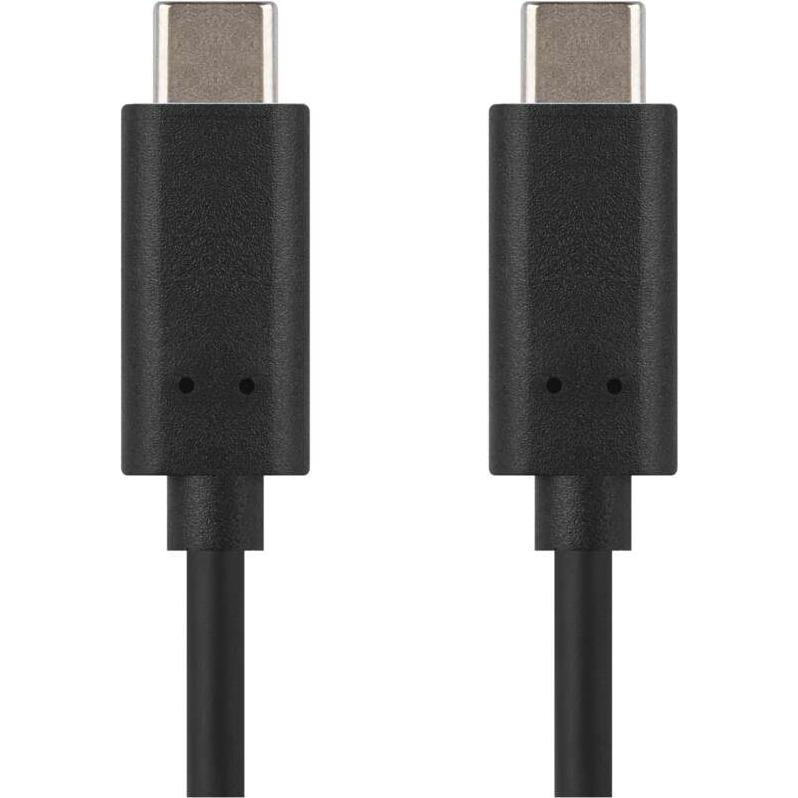 Thumbnail - Emos USB Kabel 3.1 C Stecker - USB 3.1 C Stecker 1m, schwarz (1 m, USB 3.1), USB Kabel