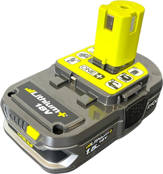 Actual product image Ryobi RY18BLA-115 Cordless leaf blower 18 V ONE+ 145 km/h + 1x battery 1.5 Ah + charger (Rechargeable battery operated, Leaf blower)