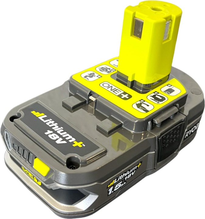 Productafbeelding Ryobi RY18BLA-115 Snoerloze bladblazer 18 V ONE+ 145 km/u + 1x accu 1,5 Ah + lader (Oplaadbare batterij, Bladblazer)