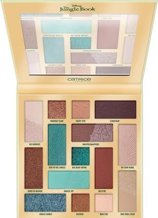 Catrice Palette di ombretti Disney Il Libro della Giungla 15 colori naturali e intensi Vegan (030 Le ricette di Madre Natura)
