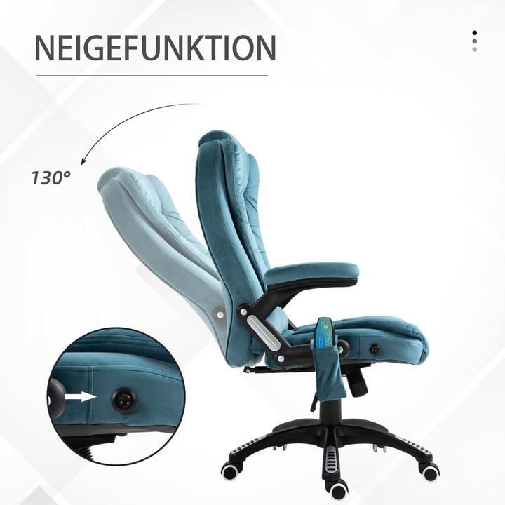 Actual product image Vinsetto Office chair with massage and heat function