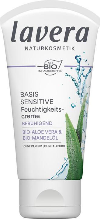 Actual product image Lavera beruhigende Feuchtigkeitscreme basis sensitiv Creme (50 ml)