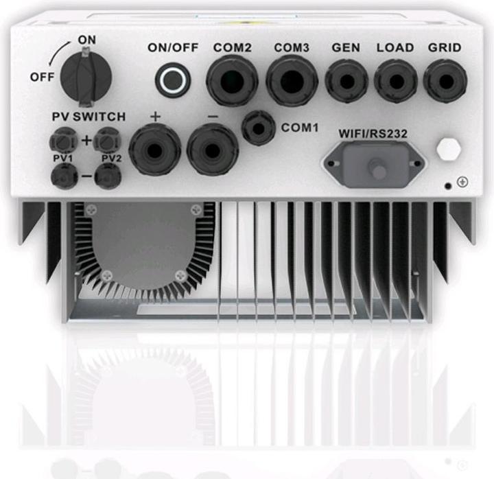 Image du produit V-TAC SUN5KSG03LP1EU Onduleur photovoltaïque hybride monophasé5 kW