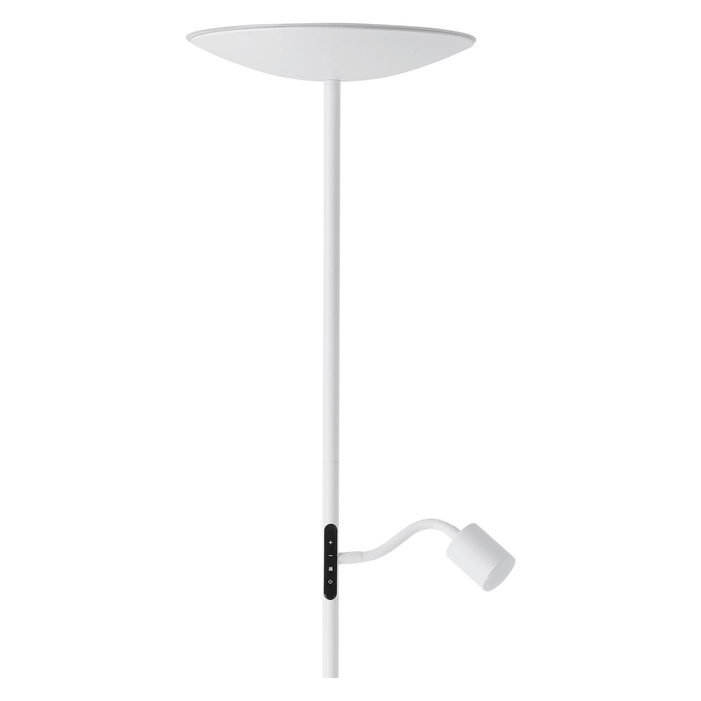 Eglo Stehlampe "Conivarino Stehlampe - Stahl - Led;Led - 26, 5W;1X4W - IP20" Led-Modul 1 Stk. Warmweiß Standleuchte, Leselampe, Wohzimmer,