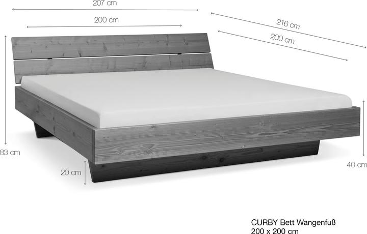 Produktbild Möbel-Eins Curby (200 x 200 cm)