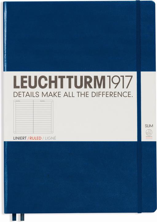 Image du produit Leuchtturm1917 Master Slim, couverture rigide (A4, À rayures, Couverture rigide)