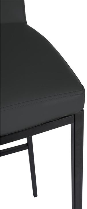 Actual product image CLP Freeport bar stool with four-legged frame and backrest