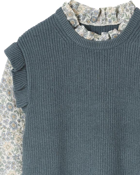 Produktbild Vertbaudet Mädchen Kleid mit 2-in-1-Effekt (116)