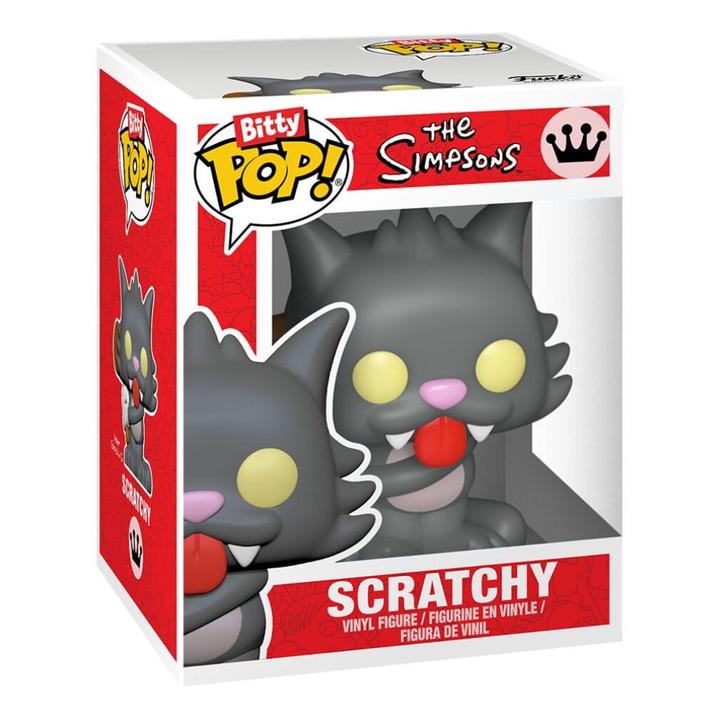 Actual product image Funko Bitty POP! 4 Pack The Simpsons: Scratchy