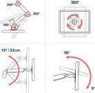 Produktbild Ergotron LX Monitor Arm mit patentierter CF-Technologie (Wand, 34", 9.10 kg)