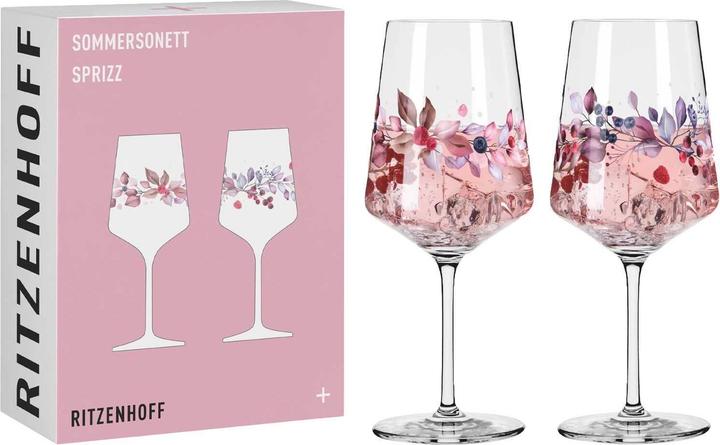 Actual product image Ritzenhoff Aperitif Glasses Summer Sonnet (5.44 dl, 2x, Aperitif glasses)