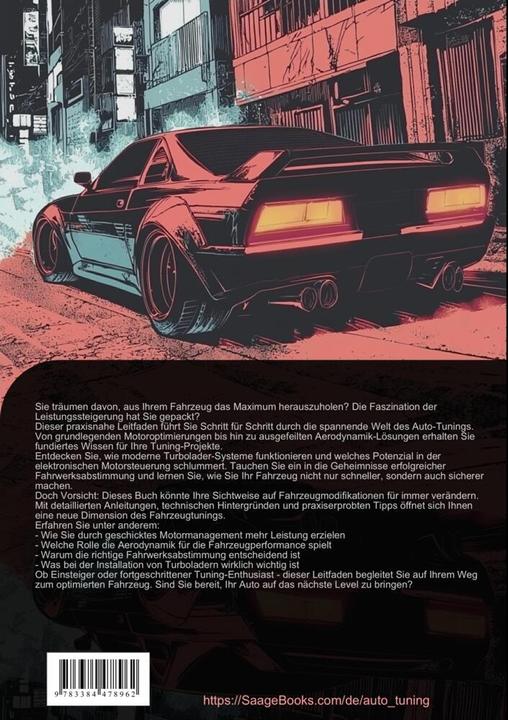 Image du produit Auto Tuning & Turbo: Der ultimative Leitfaden zur Fahrzeugoptimierung (Allemand, Artemis Saage - Allemagne, 2025)