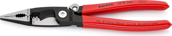 Actual product image Knipex Pliers for Electrical Installation (200 mm)