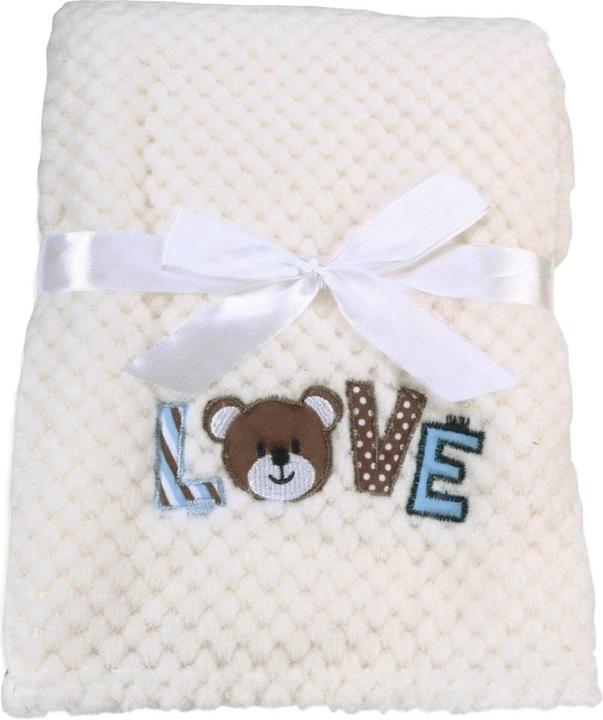 Cangaroo Fleece baby blanket Freya 80x110cm (80 x 110 cm)