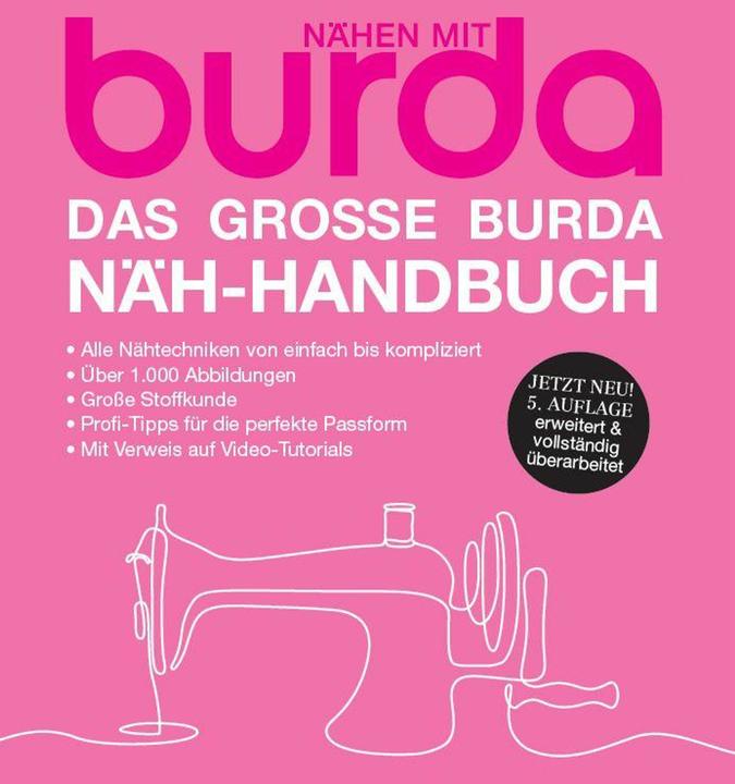 Image du produit Das grosse burda Näh-Handbuch (Allemand, Maison d'édition Aenne Burda GmbH & Co. KG, 2021)