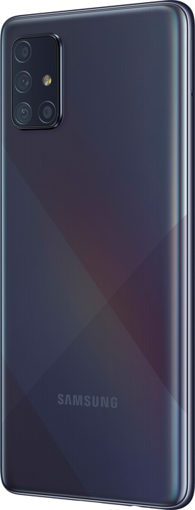 Produktbild Samsung Galaxy A71 (128 GB, Prism Crush Black, 6.70", Dual SIM + SD, 64 Mpx, 4G)