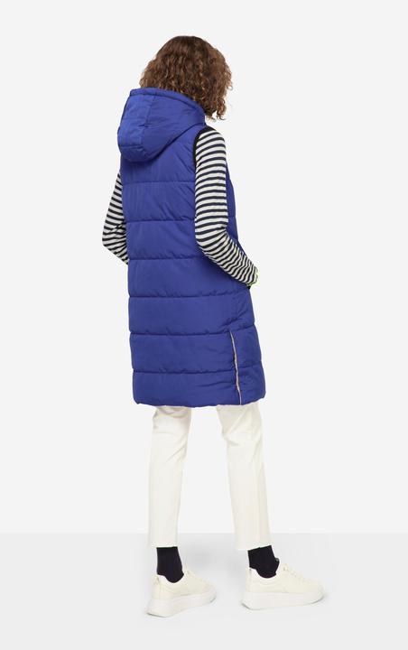 Produktbild Laurasøn Wende-Weste, lange Form, Stepp, Kapuze, 2-Wege-Zipper (L)