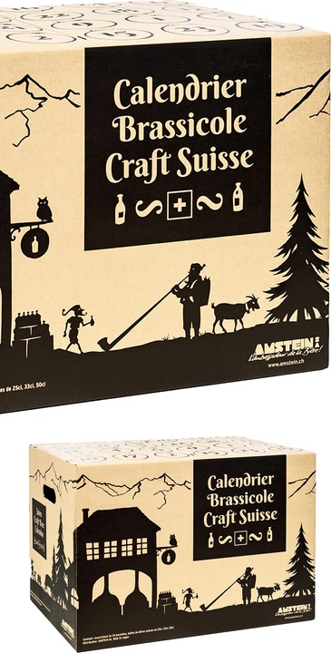 Actual product image Amstein Calendrier Bières Suisses