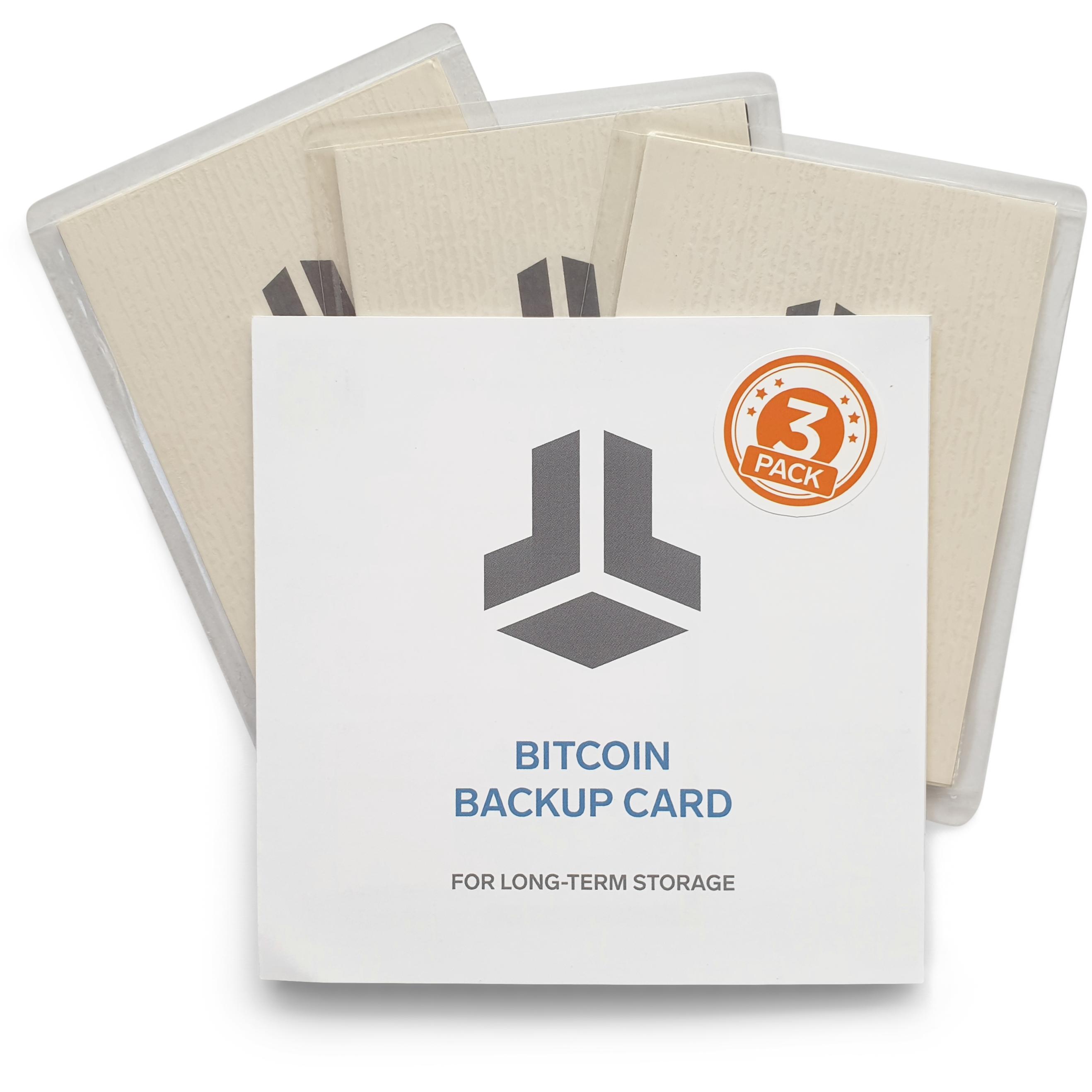 BitBox Backup Cards, Crypto Wallet