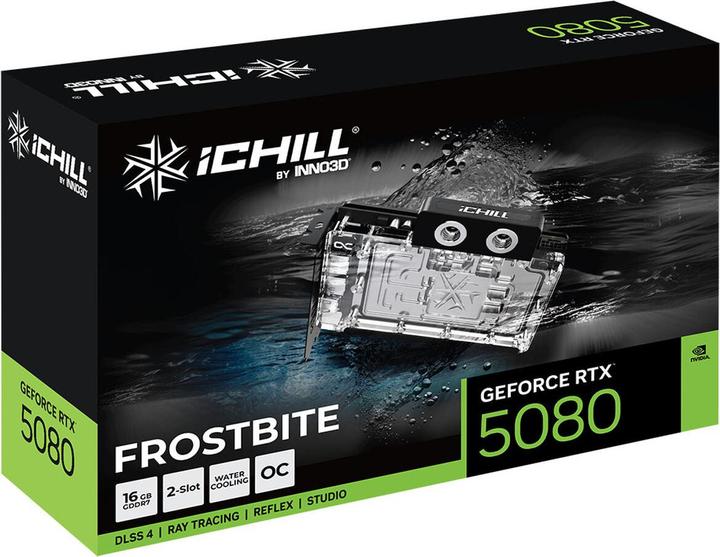 Produktbild Inno3D GeForce RTX 5080 iCHILL Frostbite (16 GB)